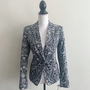MNG Collection - Paisley Print Blazer (Size 8)